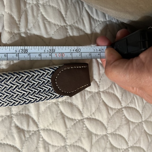 GUC Children's Canvas Elastic Fabric Woven Stretch Braided Belt - Size M - Picture 4 of 9
